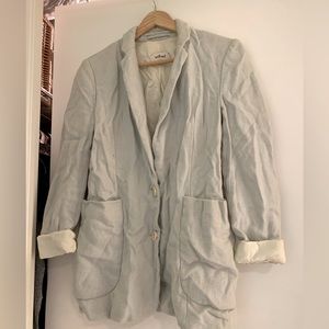 Aritzia Linen Blazer
